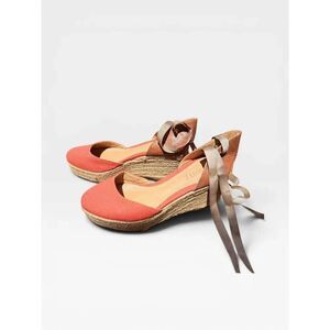 SCHUTZ Women's Tie Up Espadrille Wedges size 7